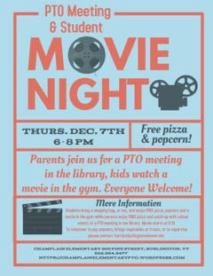 Movie Night Champlain Movie Night Champlain